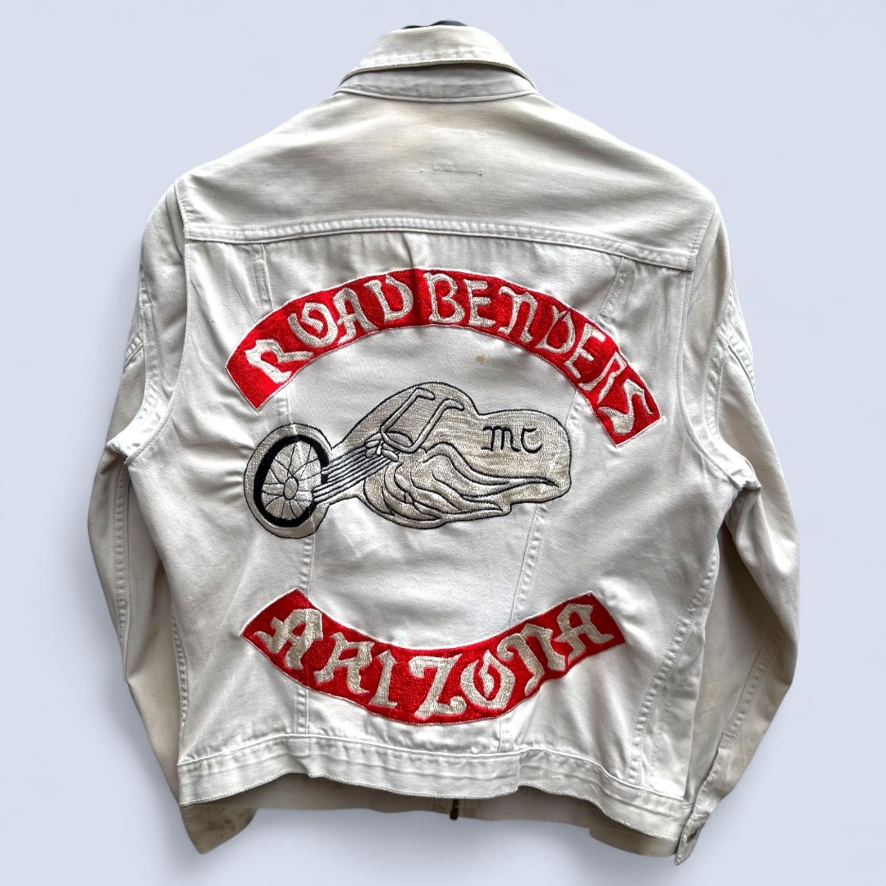 WRANGLER BLUEBELL 33MJZ CHAINSTITCH MC CLUB JACKET
