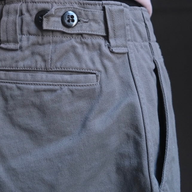 TUKI(ツキ) / trousers G/D -german gray-(0196) | Signs
