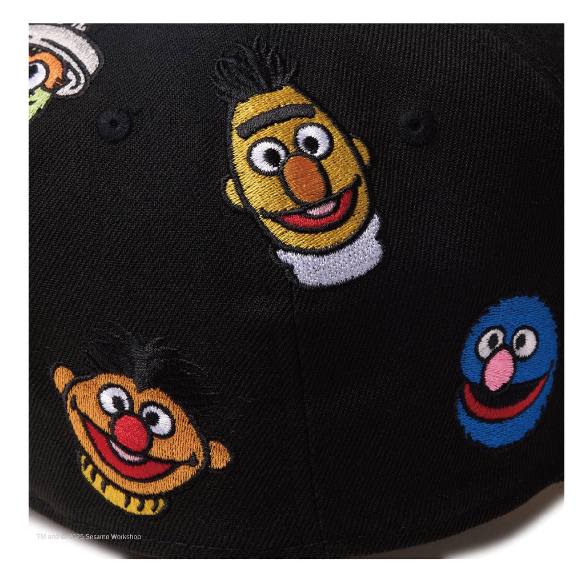 ニューエラ キャップ 59fifty コラボ SESAME STREET セサミストリート