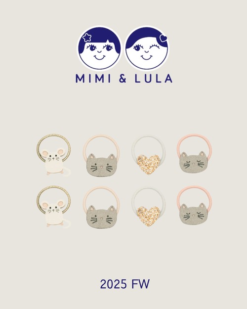 即納【MIMI＆LULA】Cat & mouse mini ponies