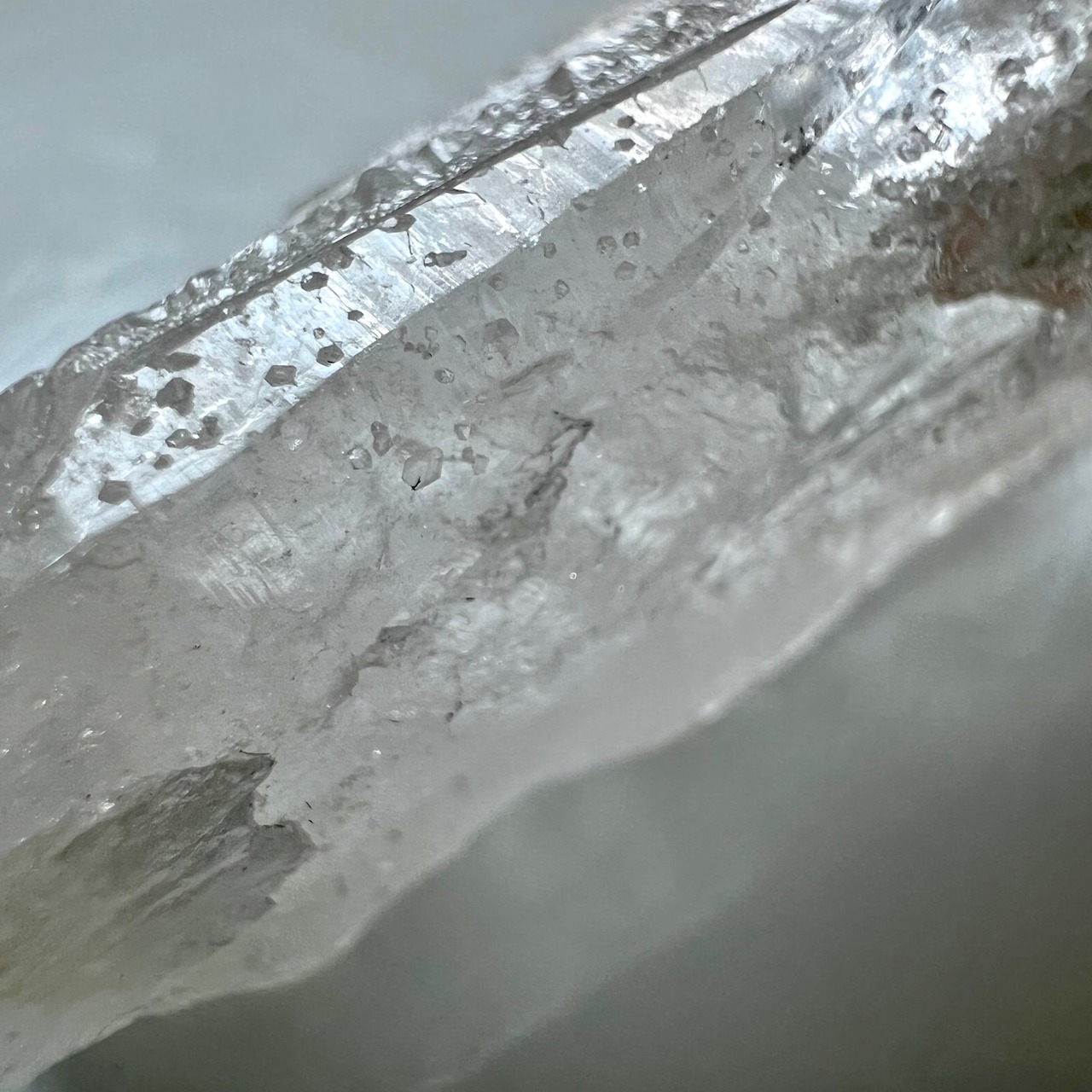 ピンクレムリアンシード2*ドリームシクル*レムリアン水晶ポイント*ワンド型*天然石インテリア