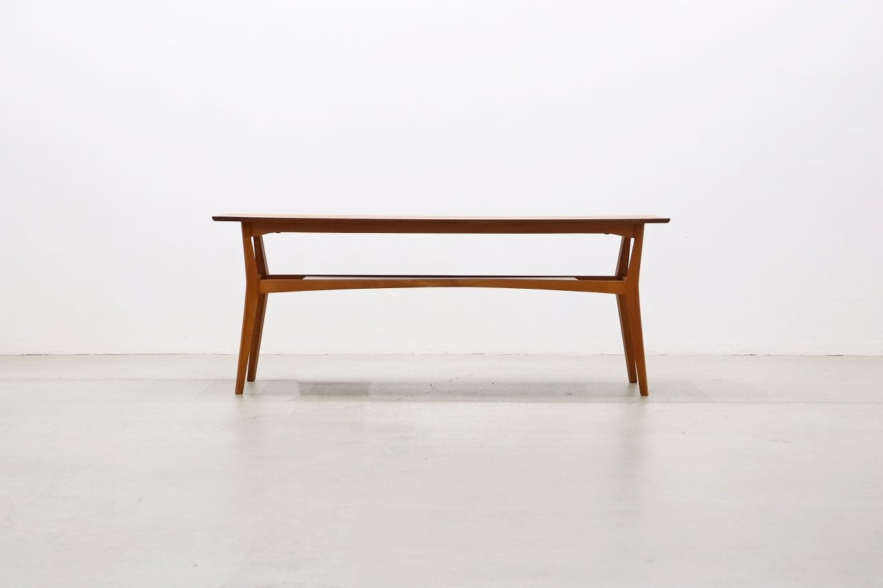 沼津店】北欧 デンマーク ヴィンテージ チーク材 センターテーブル