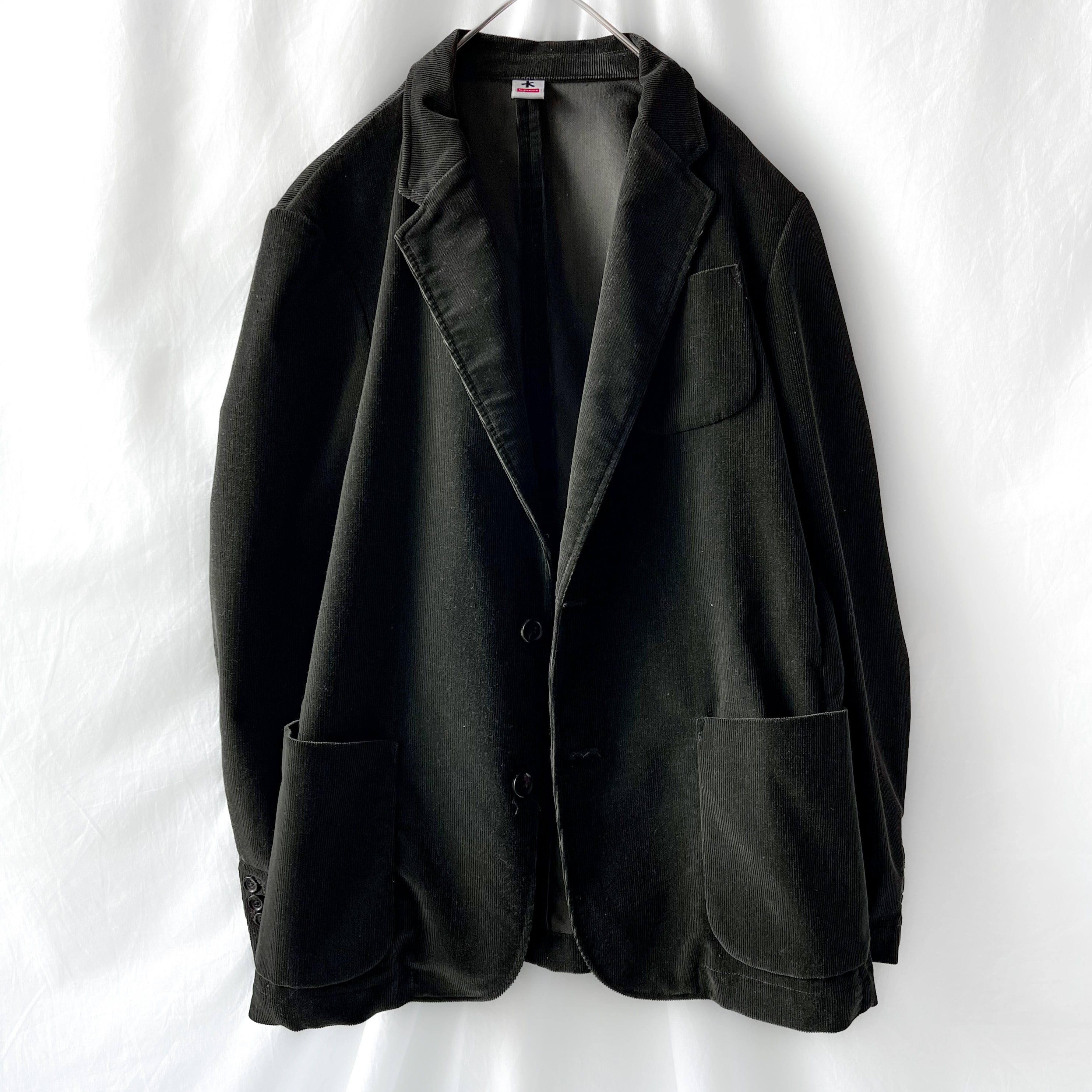 11AW 〔supreme × adam kimmel〕corduroy black jacket シュプリーム