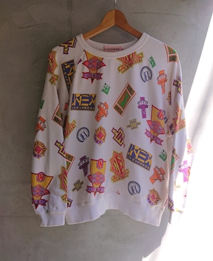 1980s I.N.EXPRESS BY NOBUO IKEDA  PRINT SWEAT SHIRTS