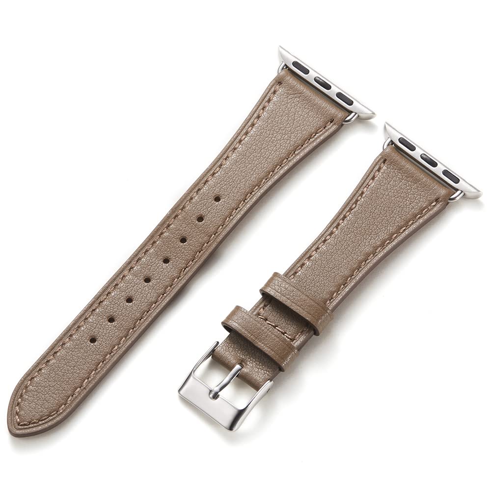 【新着特価】HANDODO Apple Watch バンド 高級イタリアンレザー レディース アップルウォッチ バンド 本革 49mm 46mm 45mm 44mm 42mm 41mm 40mm 38mm Series10/9/8/7/6/5/4/3/2/1/SE/Ultraに対応 ビジネス SGS資格認定