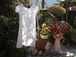 french antique  linen nightgown　フランスアンティーク　リネンドレス　麻ワンピース
