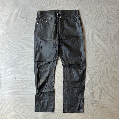 Helmut Lang / Lamb leather pants