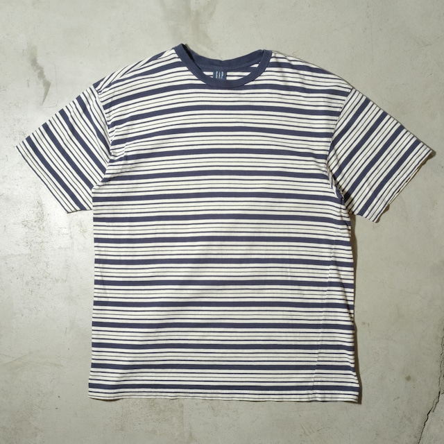 90's GAP striped T-shirt[XL]