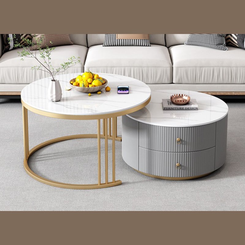 北欧レトロ 円形サイドテーブル コーヒーテーブル 丸テーブル マガジンラック 北欧レトロ 円形サイドテーブル コーヒーテーブル 丸テーブル マガジン