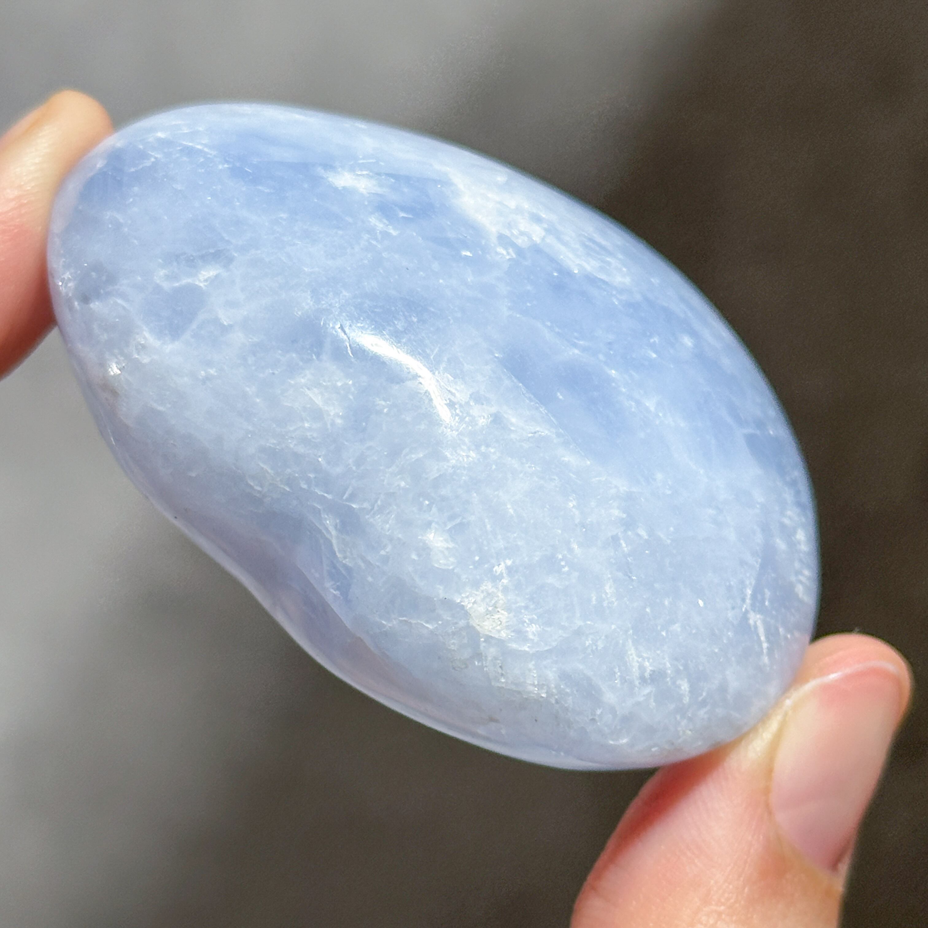セレスタイト ハート12◇ Celestite ◇ 天然石・鉱物・パワーストーン