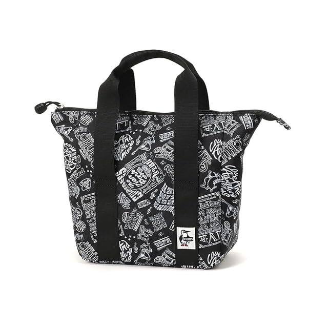 THE SWINGGGR PAISLEY MINI TOTE (BLACK) | PAY ID