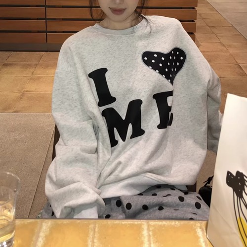 2種／ハートプリントトレーナー ・75233