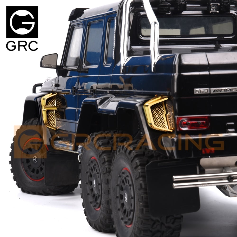 1 / 10 RC トラック TRX4 G500 TRX6 G63車用の ホイールアーチグリル