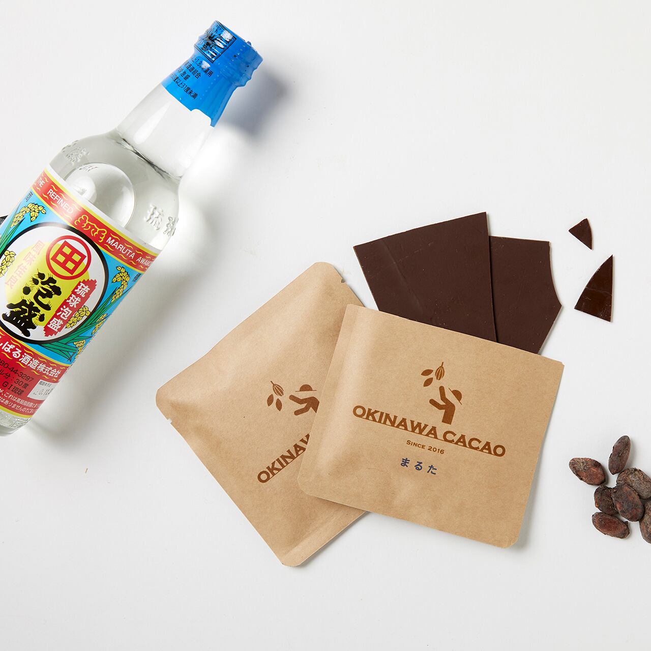 オキナワカカオ】ちょこれいじがテレビで紹介！泡盛まるたチョコレート