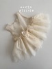 即納/Aosta/lace layered dress