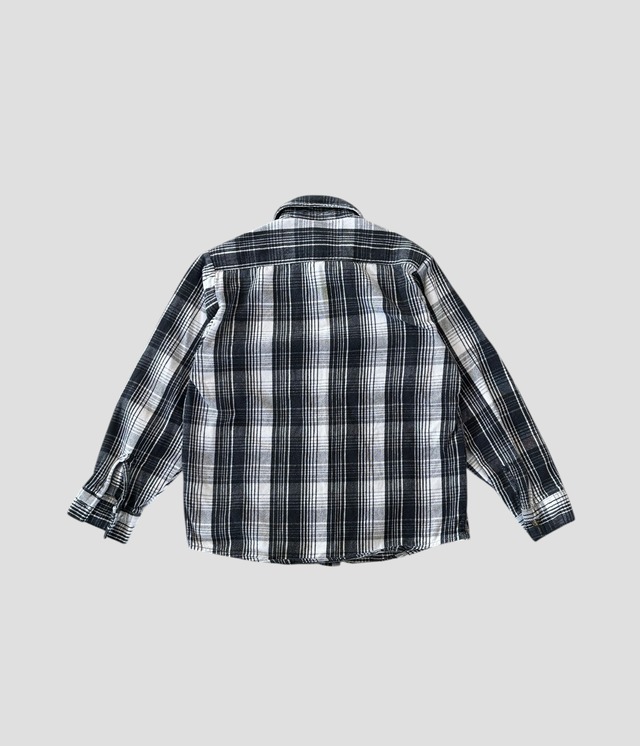 -FIVE BROTHER- Vintage 90s M Heavy Flannel Shirt