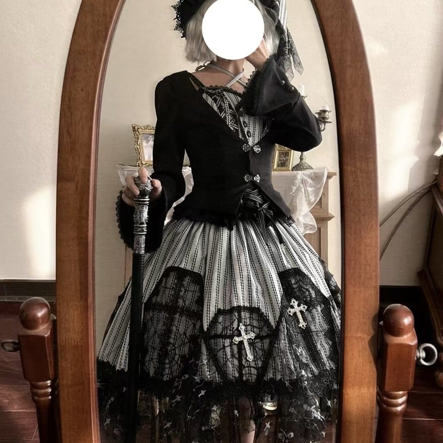 棺魔師の教会モチーフ3点セット｜修道女風で静謐ゴスロリ
