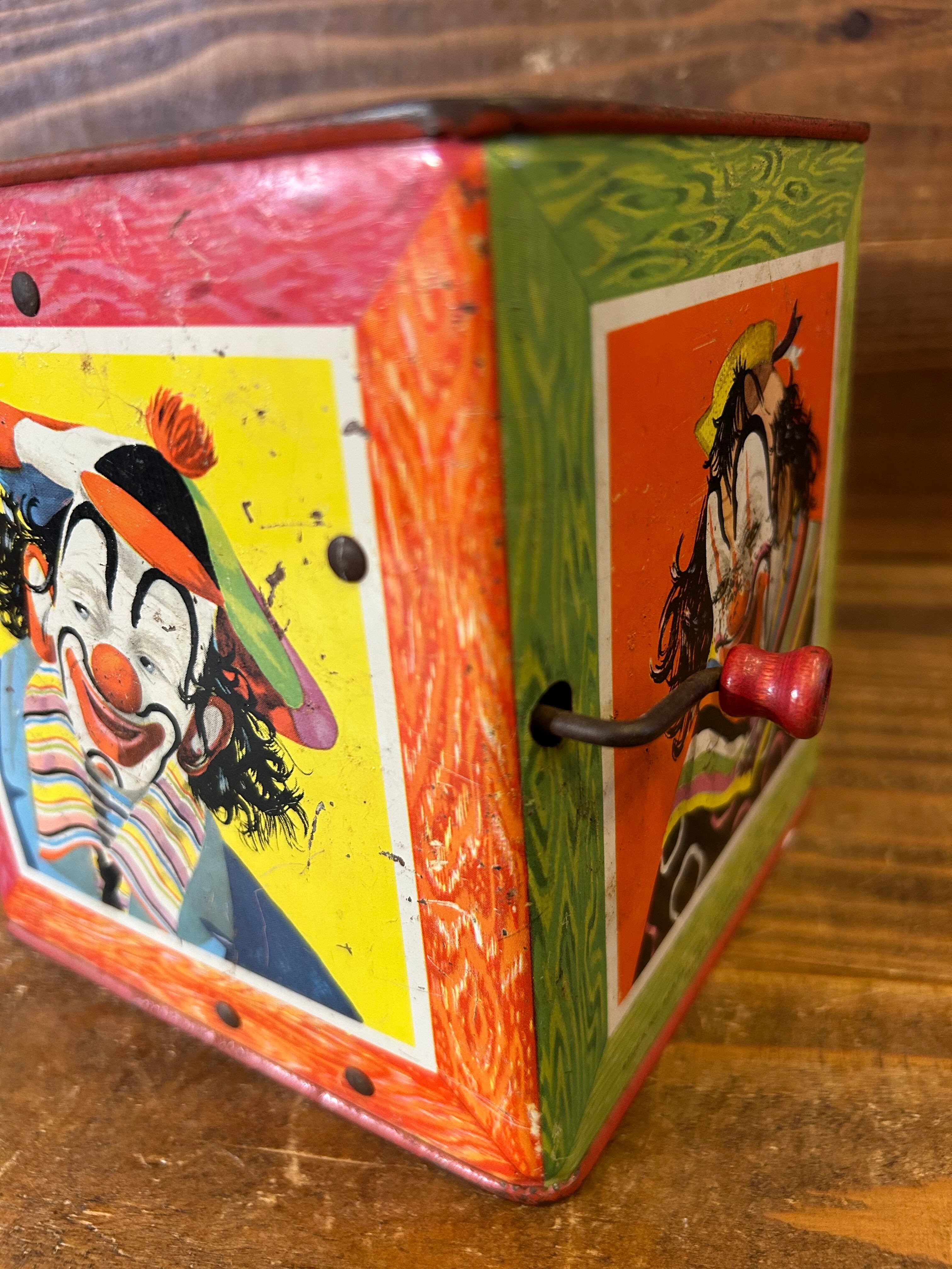 Vintage Matty Mattel Jack in the Box''Clown''/ピエロ ジャック