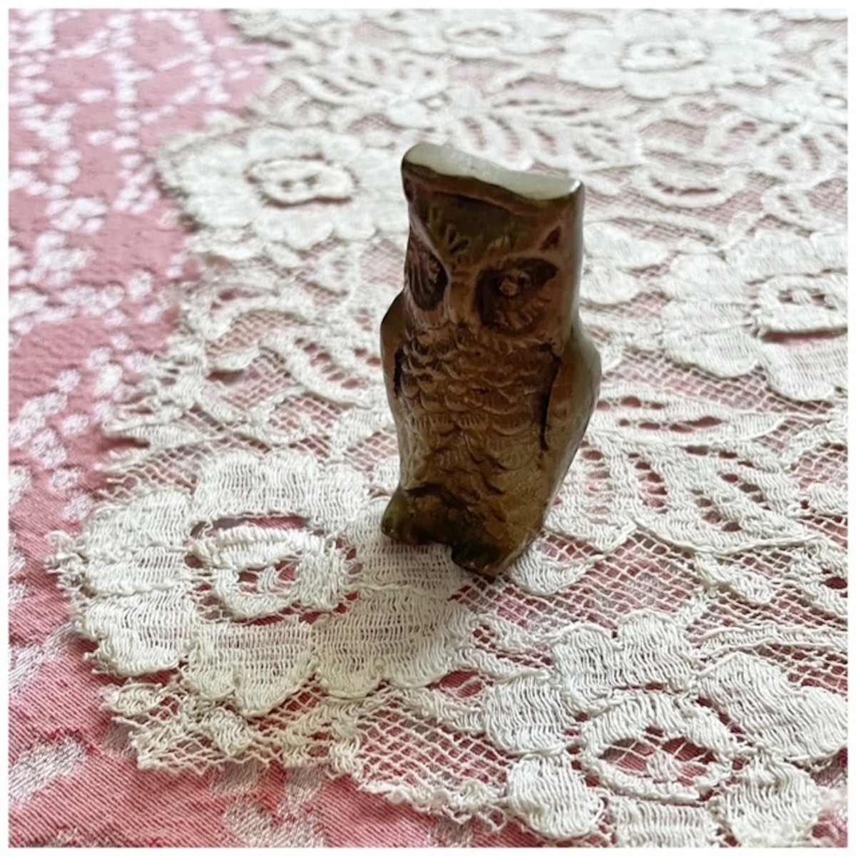 ヴィンテージ フクロウ（ID1637）