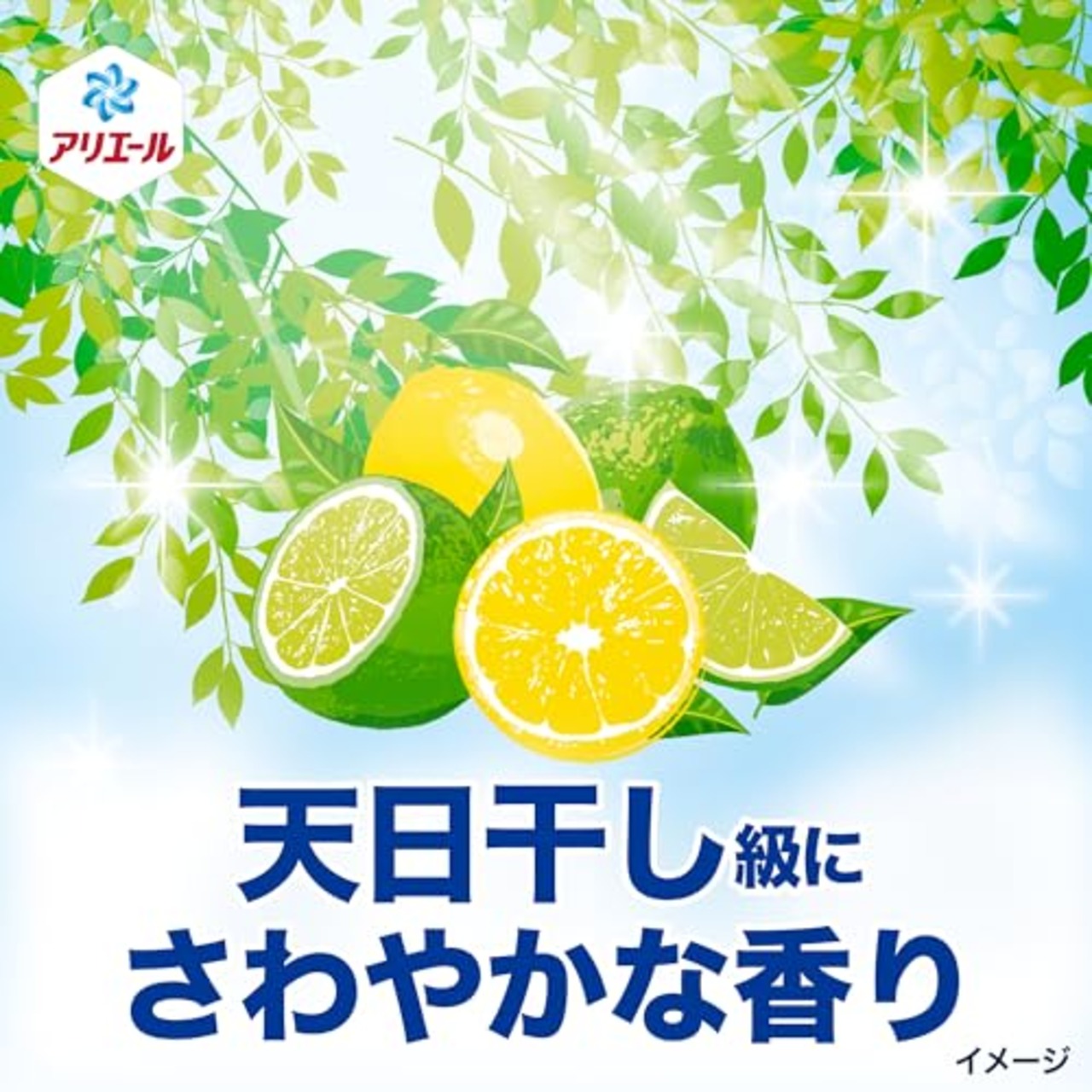 アリエール 洗濯洗剤 液体 超抗菌プレミアム 部屋干し超消臭 天日干し級にさわやかな香り 詰め替え 2210gｘ4袋 [大容量] [ケース品]
