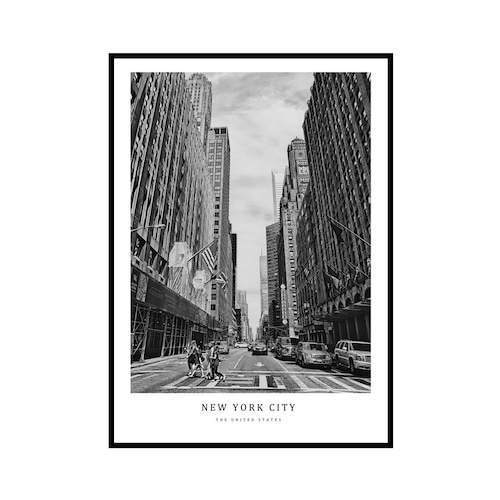"NEW YORK CITY" US - POSTER [SD-000593] A4サイズ ポスター単品
