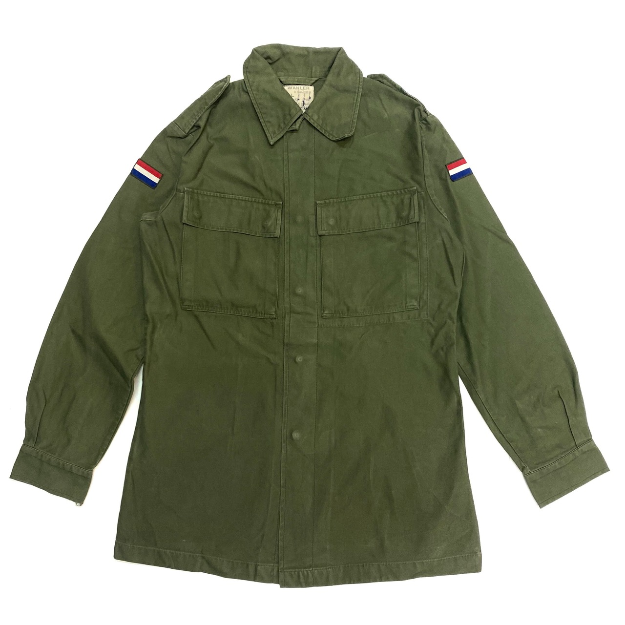 80年代 オランダ軍 ミリタリージャケット フィールドジャケット 