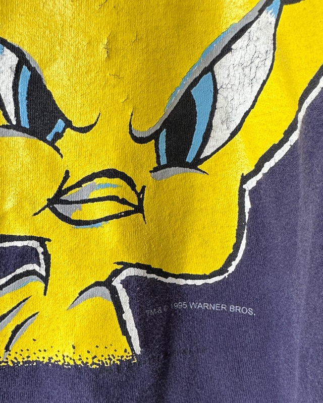 -Tweety- Vintage 90s Long Sleeve Print T-Shirt