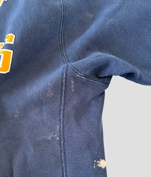 -Champion- Vintage 90s XL NAVY SALING Reverse Weave Hoodie made in USA