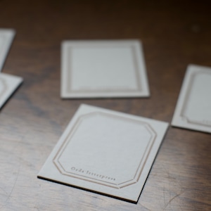 大枝活版室 Flame Mini Card Cox  / フレーム ミニ カードボックス〈 ペーパーアイテム・ギフトカード・メッセージカード・活版 〉