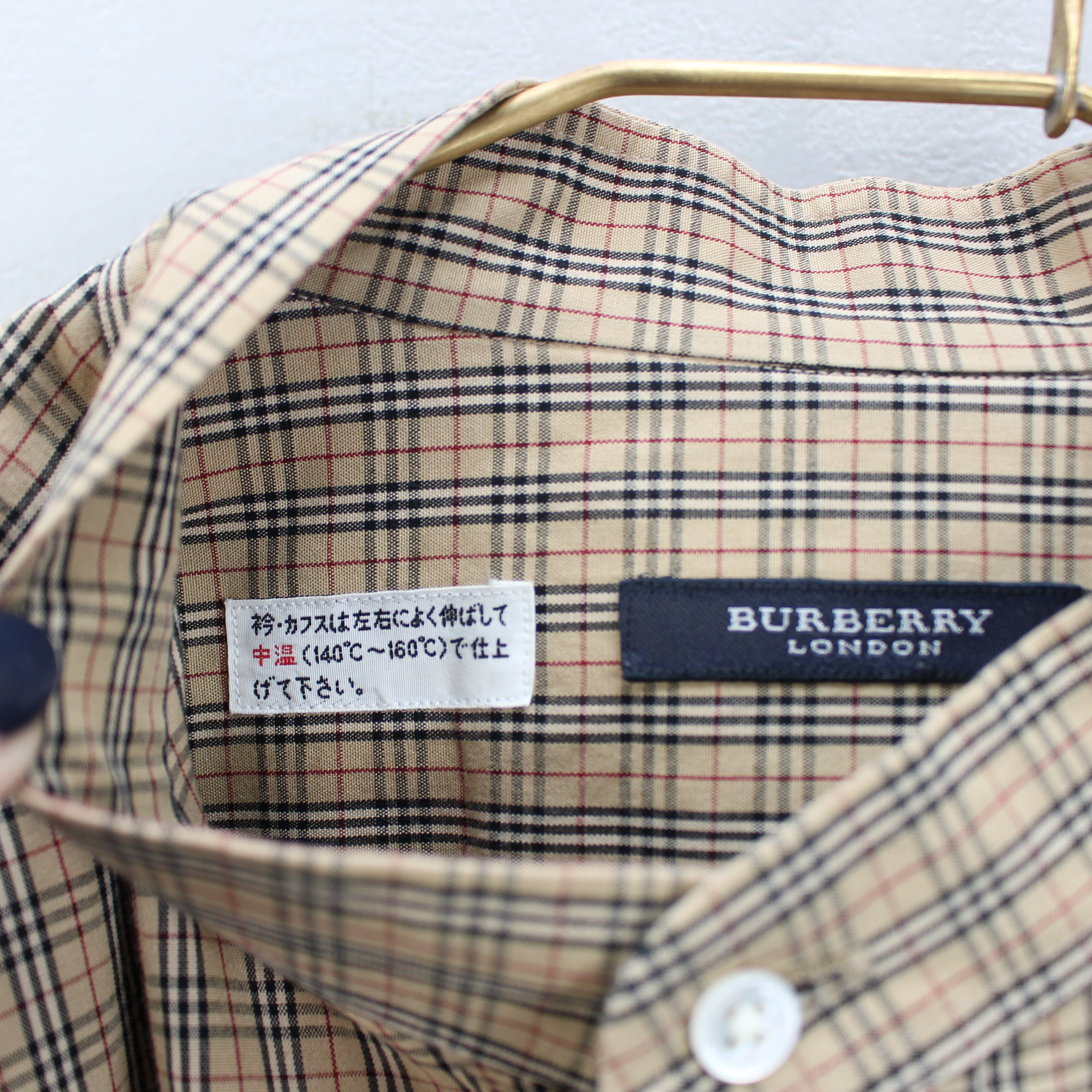 BURBERRY LONDON CHECK L/S SHIRT SMS-010-05-