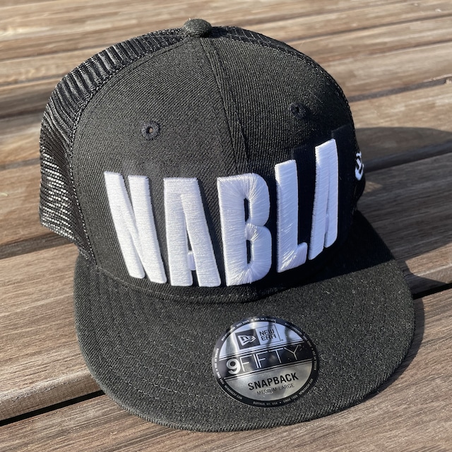 NEW ERA®︎×NABLA®︎ 9FIFTY TRUCKER MESH ブラック/ホワイト