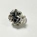 Vintage  925 Silver Big Flower Ajustable Ring Made In Mexico