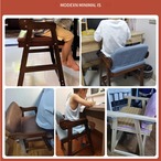 高さ調整 学習椅子 無垢材 昇降式 キッズチェア 子供用 デスクチェア 木製 ダイニングチェア アームレスト クッション 勉強椅子 学生用 天然木 家庭用 成長対応 座面調整 ライティングチェア 安定脚 子ども椅子