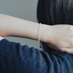 パール ステーションブレスレット  サージカルステンレス SUS304