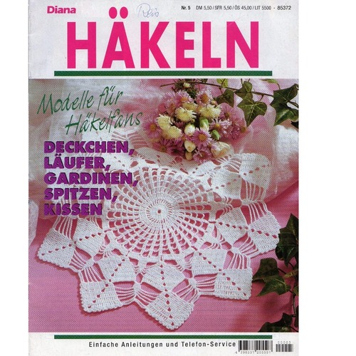 Diana  Häkeln3 　クロッシェ　かぎ針編み ドイツ 　Nr.5