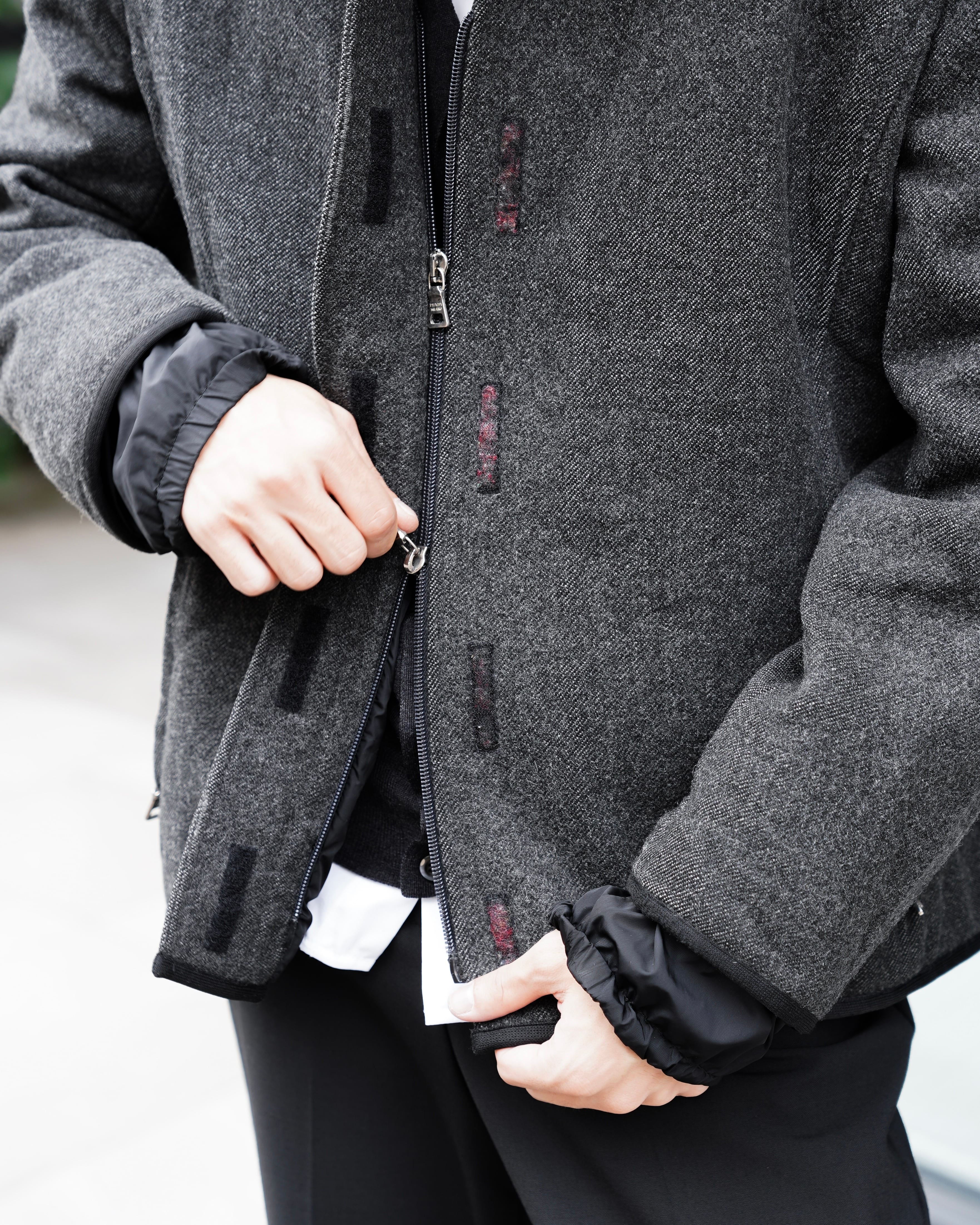 PRADA/FW99】wool jacket | hypeofficial