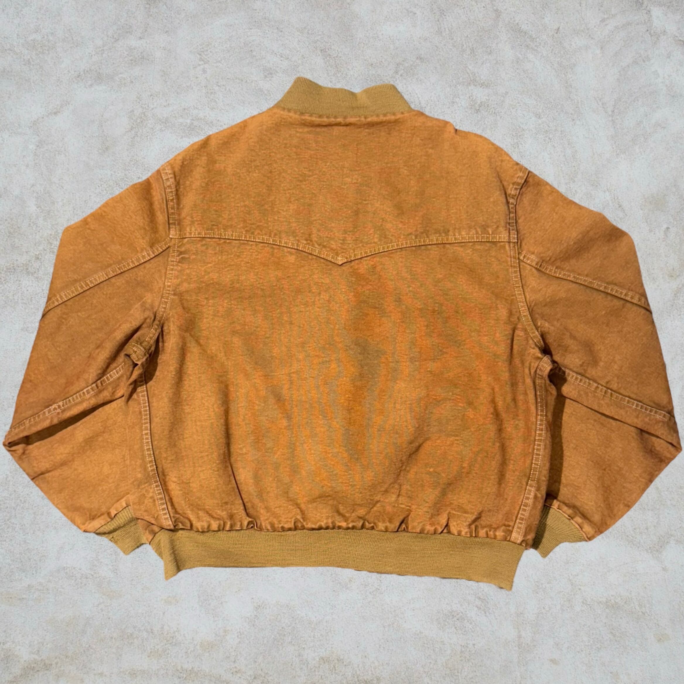 ジャケット・アウター 00s carhartt santafe jacket brown duck ビッグサイズ Carhartt カーハート サンタフェジャケット メンズ2XL