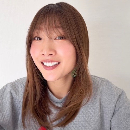 *メロントップ グラデーションカラー 未カットヘアピース レミー人毛100%