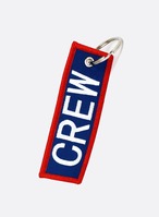 Bag Tag Keychain「CREW」