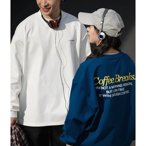 Coffee graphic back print tee 1347