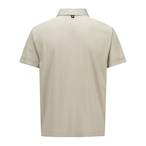 MEN WOOVEN PACTCH POINT SHORT T-SHIRT