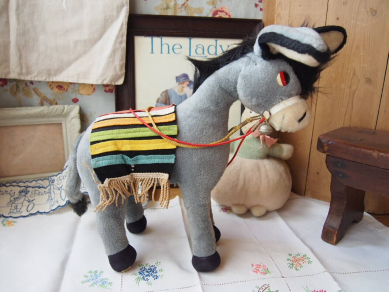 Merrythought メリーソート社☆ロバ ぬいぐるみ 馬 イギリス