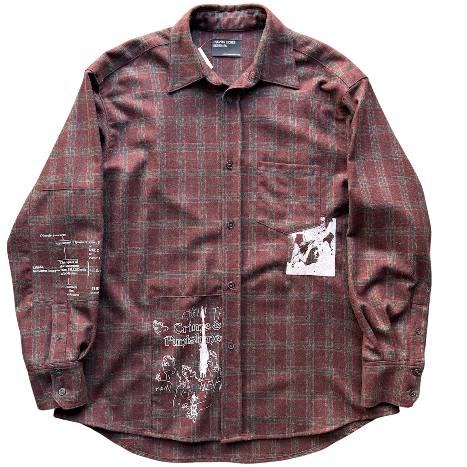 Enfants Riches Dprims Flannel Shirt