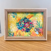 1点もの！ミニ原画「うみがめ」特典卓上カレンダー付き008