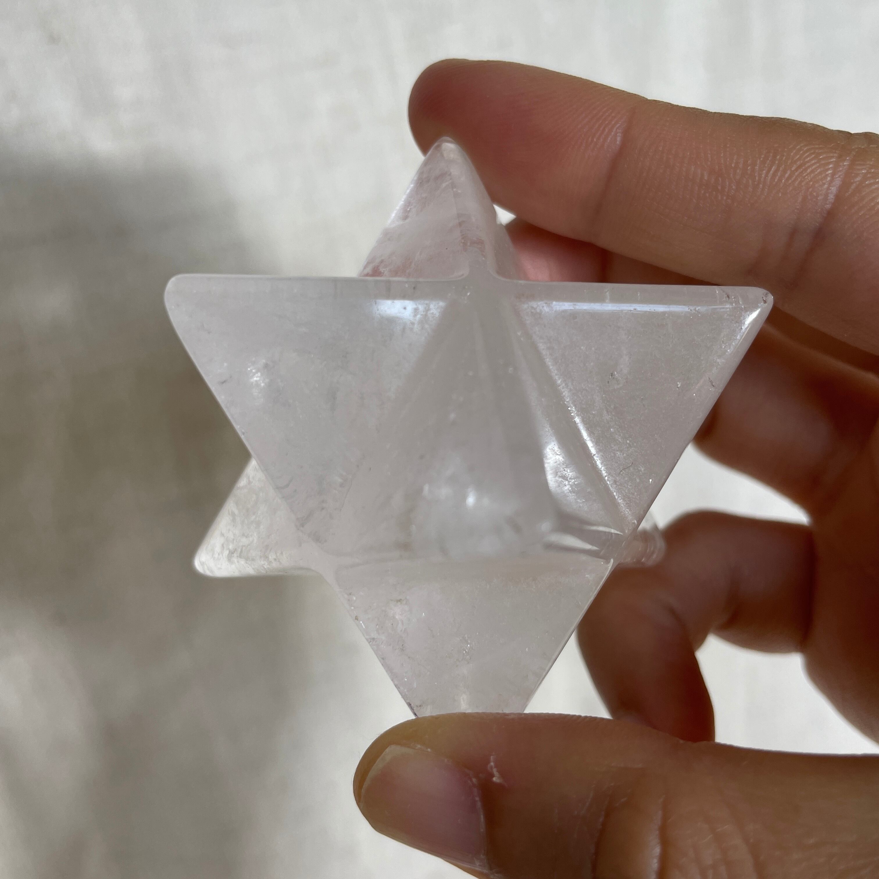 【クリアクォーツ 水晶】 アステロイド マカバ スター B クリアクォーツ 水晶】 アステロイド マカバ スター B