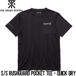 ポケット付き半袖ラッシュガード TEE THE ROARK REVIVAL ロアークリバイバル S/S RUSHGUARD POCKET TEE - QUICK DRY RGTJ920L