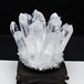 水晶 クラスター 水晶 原石 台座付属 一点物 182-8631