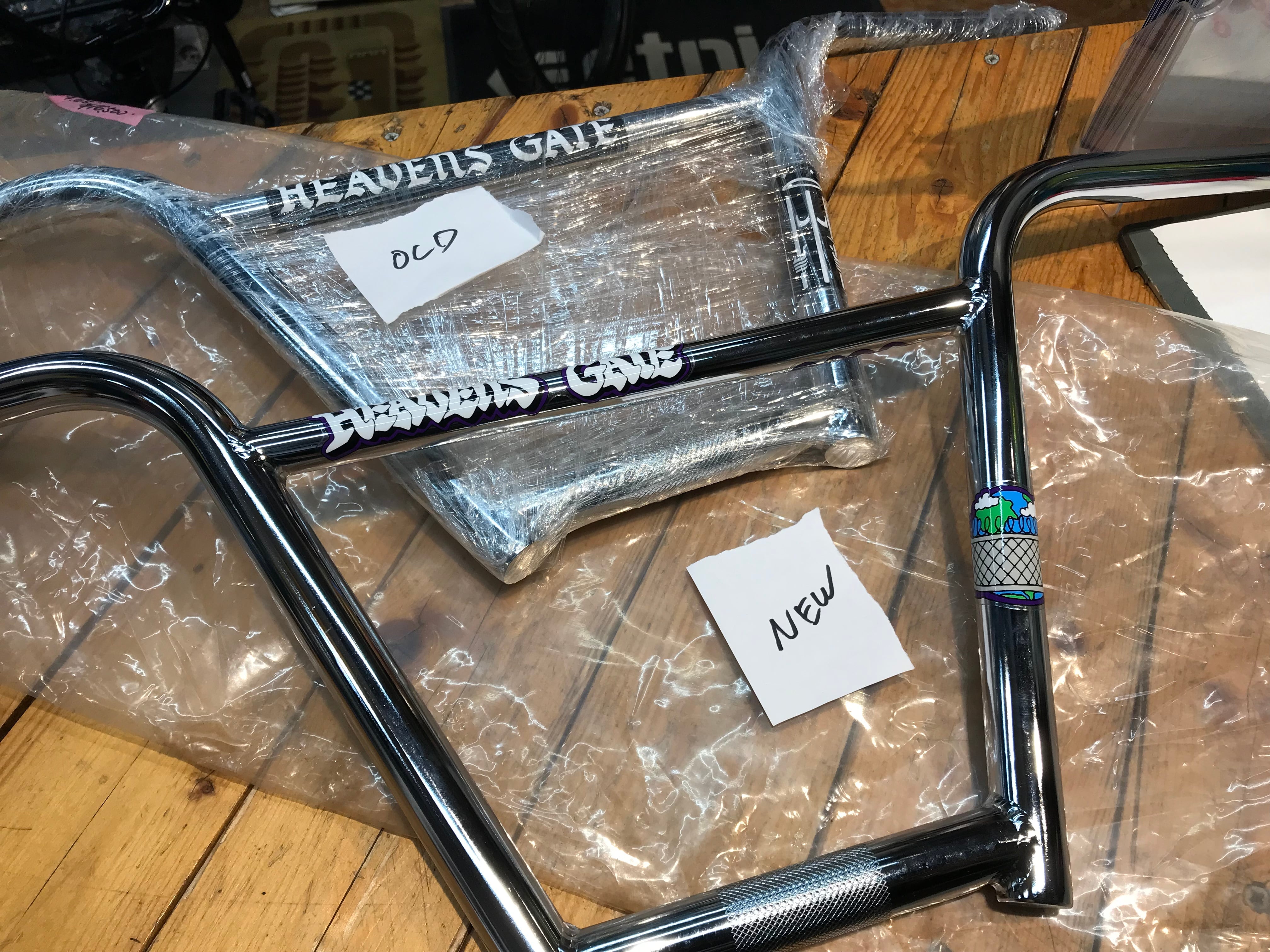 9.65” CULT HEAVEN'S GATE 4pc Chrome | bmxshop