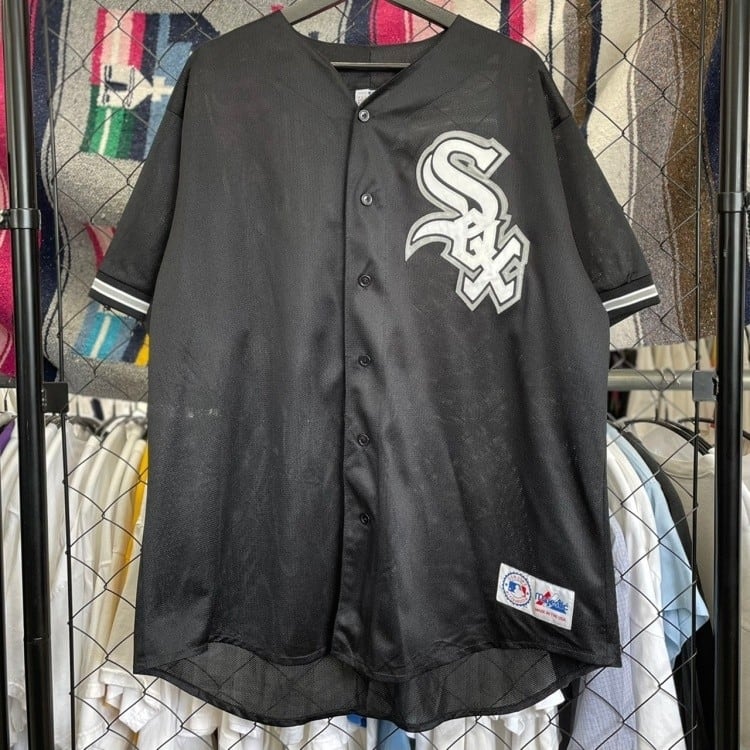 90s CCM MLB シカゴホワイトソックス ベースボールシャツ ロゴ