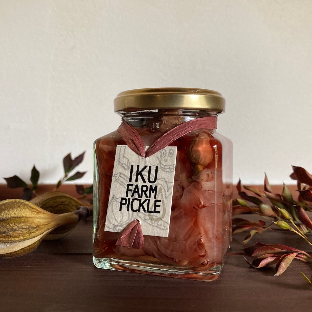 新生姜のローズスイート | IKU FARM PICKLE